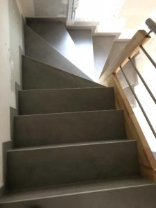 Escaliers avec garde corps Maison à Ranspach