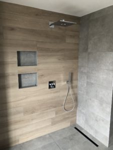Superbe salle de bain contemporaine esprit nature